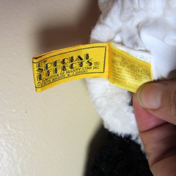 plush 24k polar puff vintage 1985 panda hand puppet (T632) - Picture 10 of 14